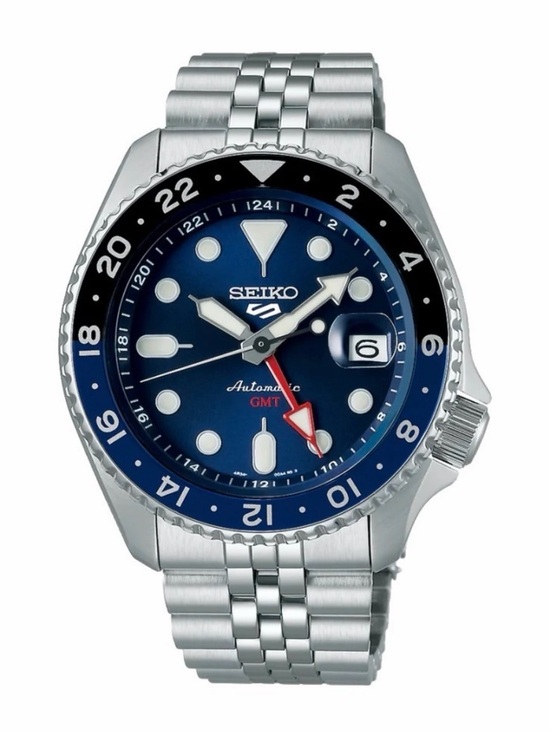 Seiko Other - Seiko 5 Sports Automatic GMT Watch w/ Blue Dial